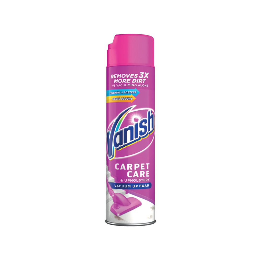 VANISH POWERFOAM CARPET CLEANR 600ML