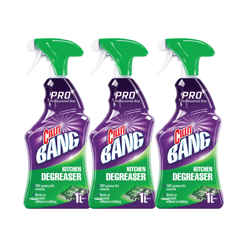 CILLIT BANG KITCHEN DEGREASER 3 FOR2