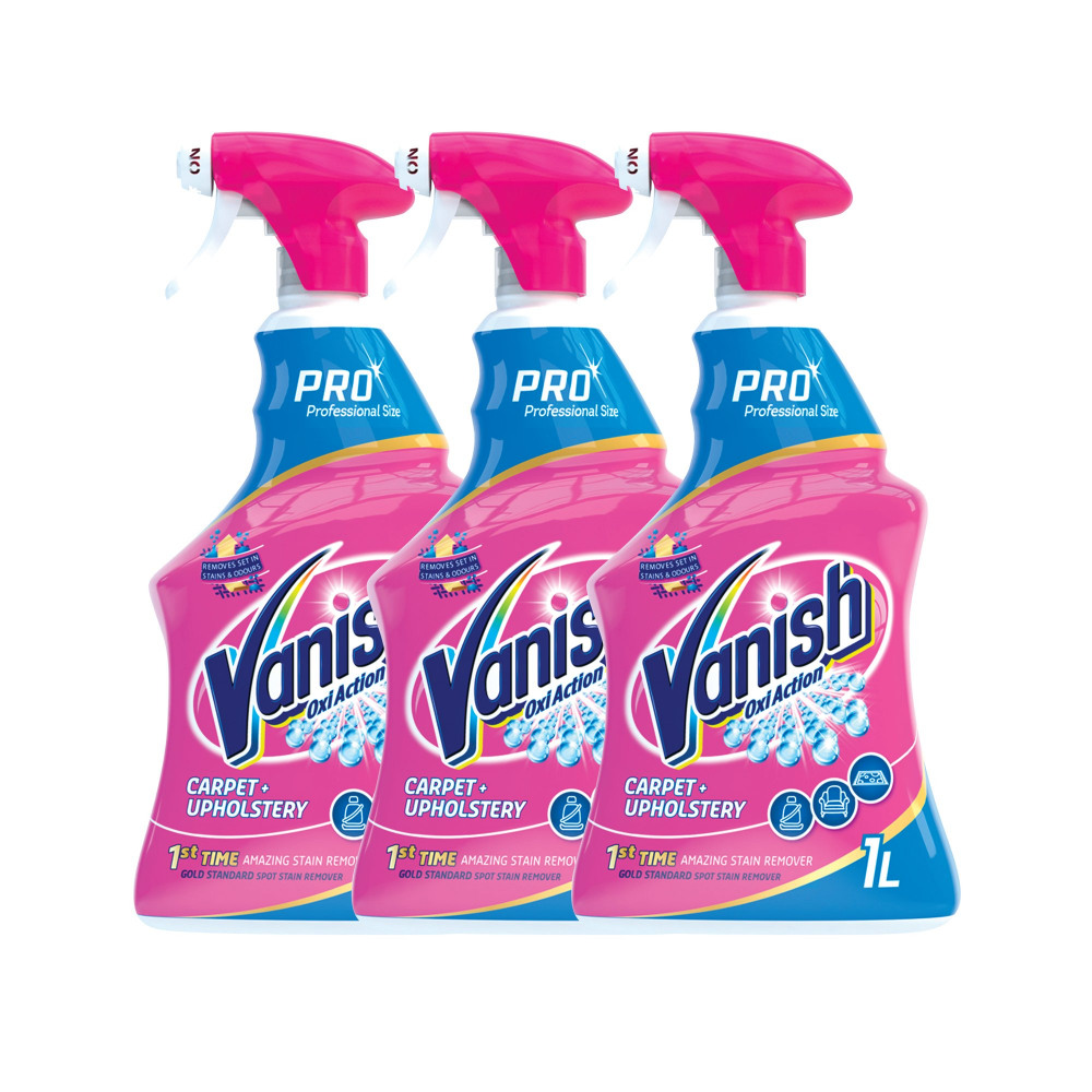 VANISH PRO CARPET/UPHOL SPRAY 3FOR2