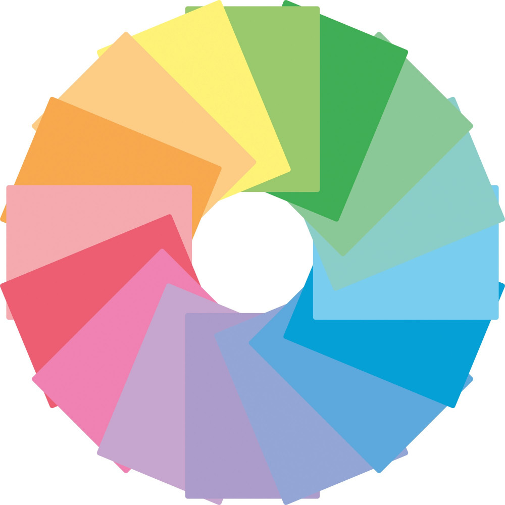 COLOURED PAGE OVERLAYS PK16