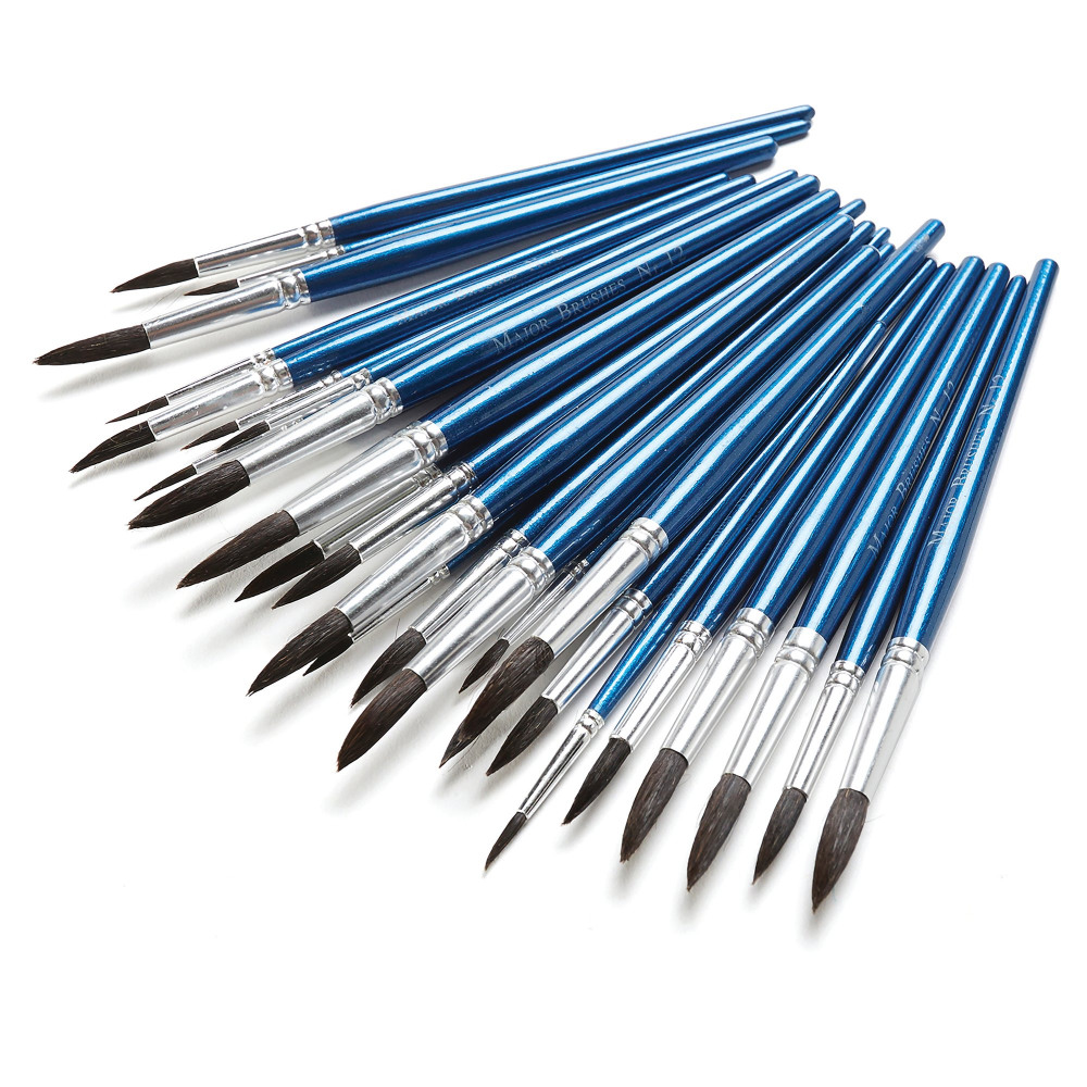 WATERCOLOUR PAINT BRUSHES AST PK30