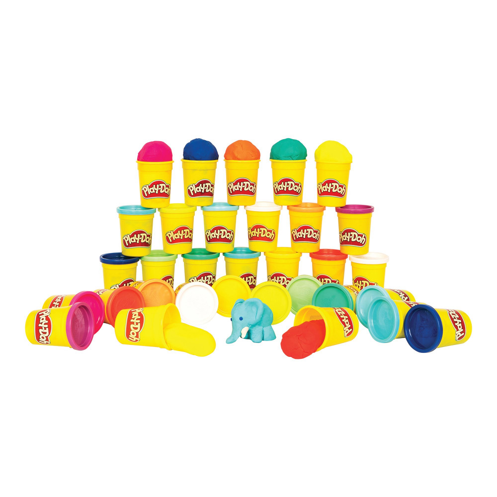 PLAY-DOH MODELLING TUBS 112G AST PK4