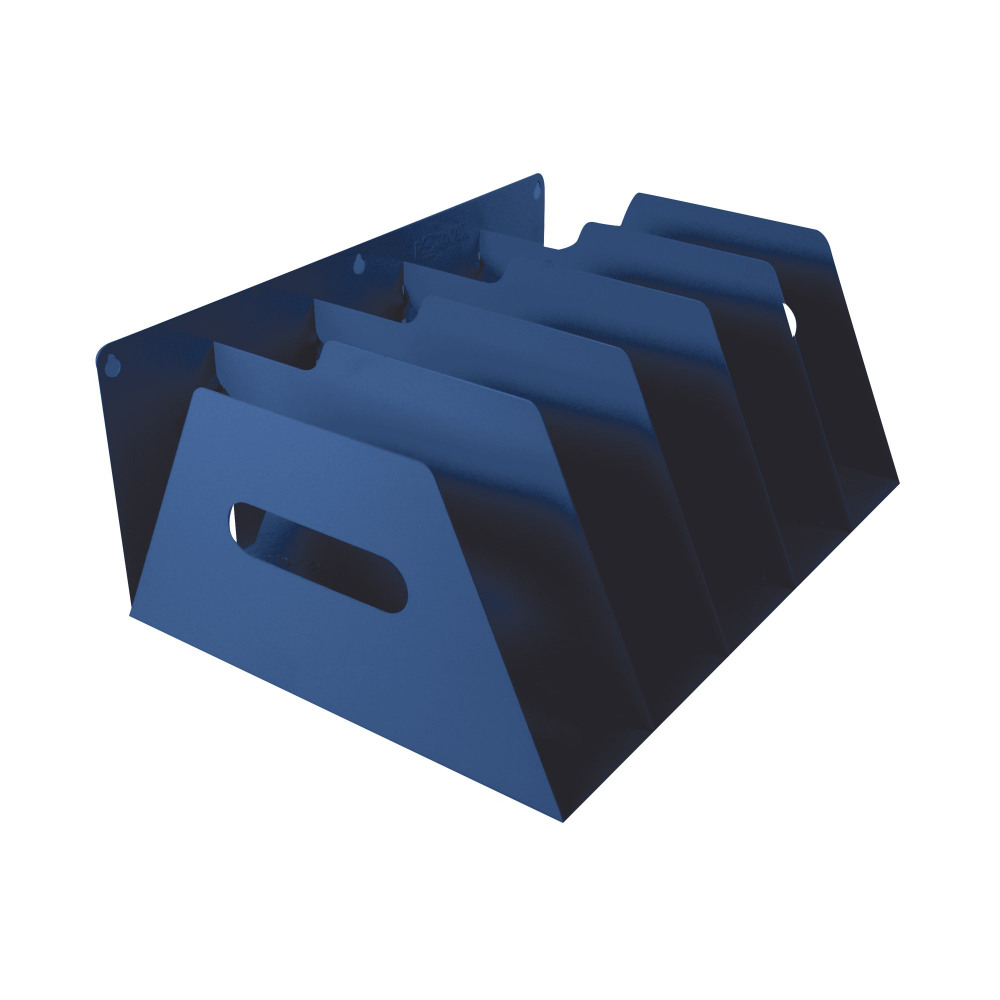 ROTADEX 5 LEVER ARCH FILE RACK BLUE