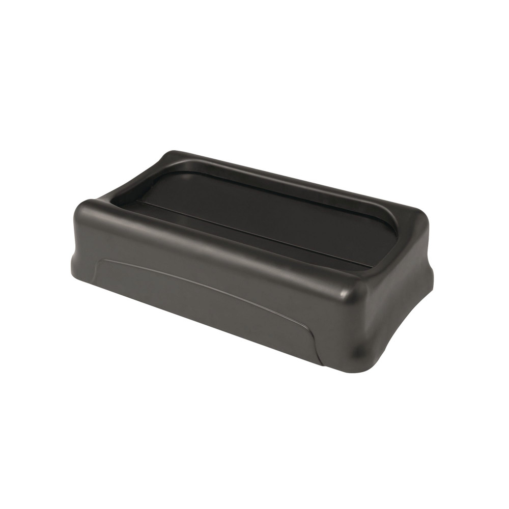 RUBBERMAID SLIM JIM SWING LID BLACK