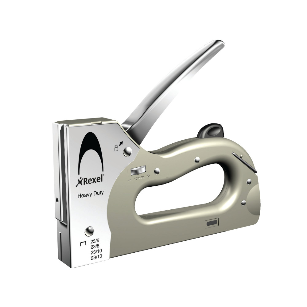 REXEL HEAVY DUTY TACKER SILVER