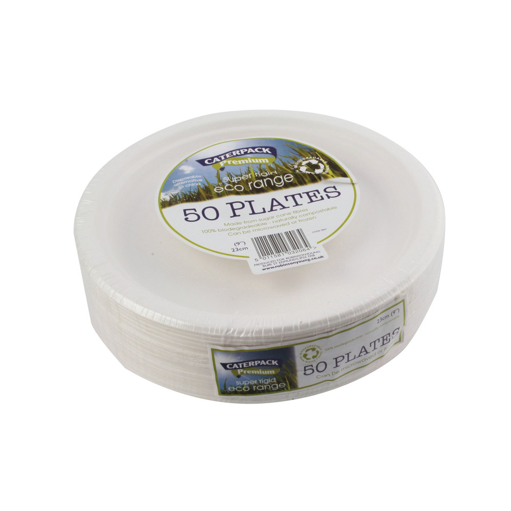 SUPER RIGID PLATES 9 INCH PK50 3864