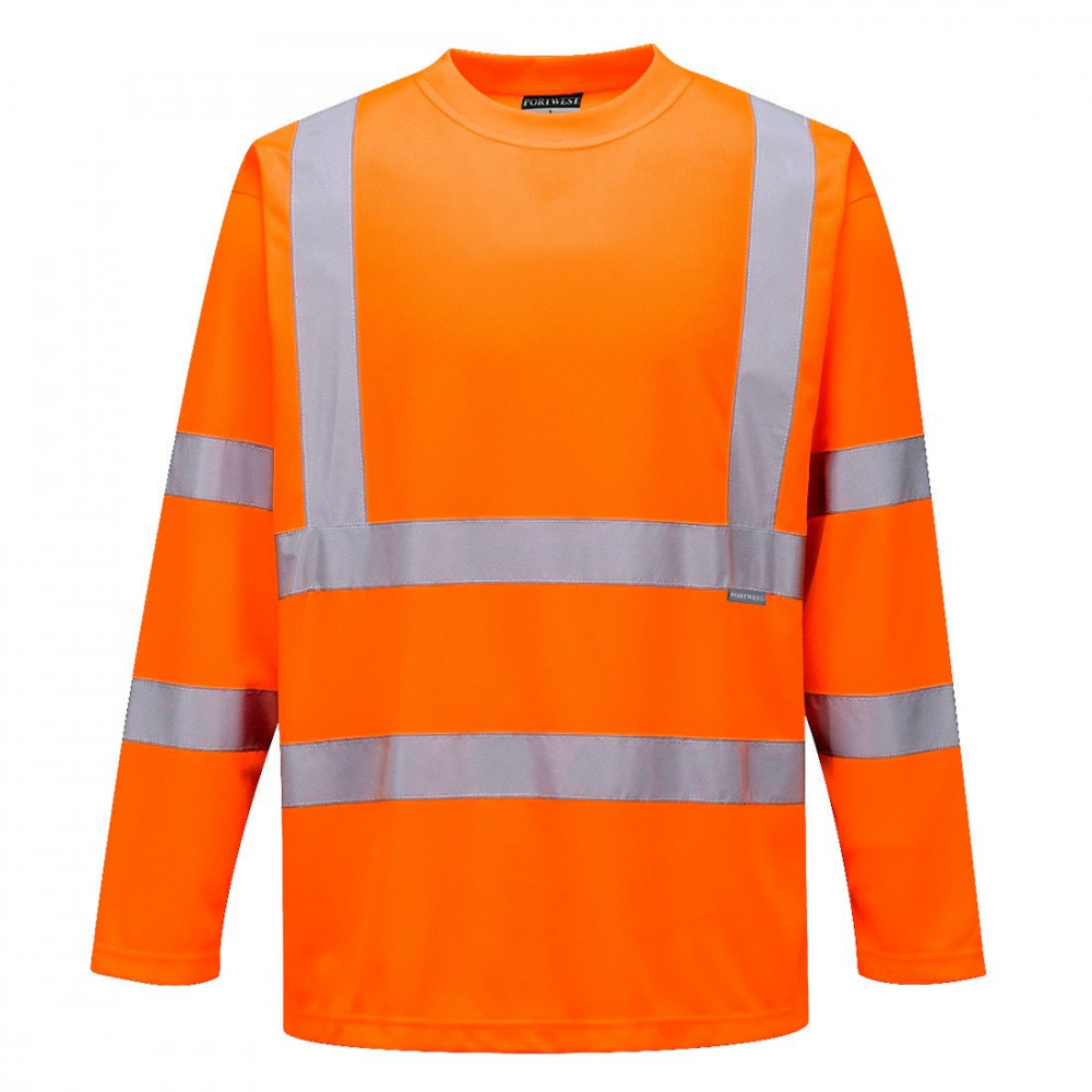 HI-VIS T-SHIRT L/S ORANGE S