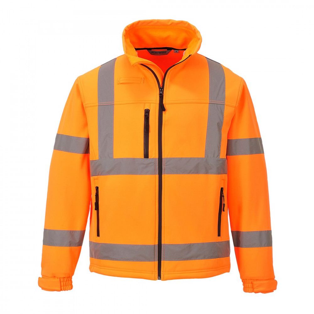 HI-VIS CLASSIC SOFTSHELL 3L ORG L