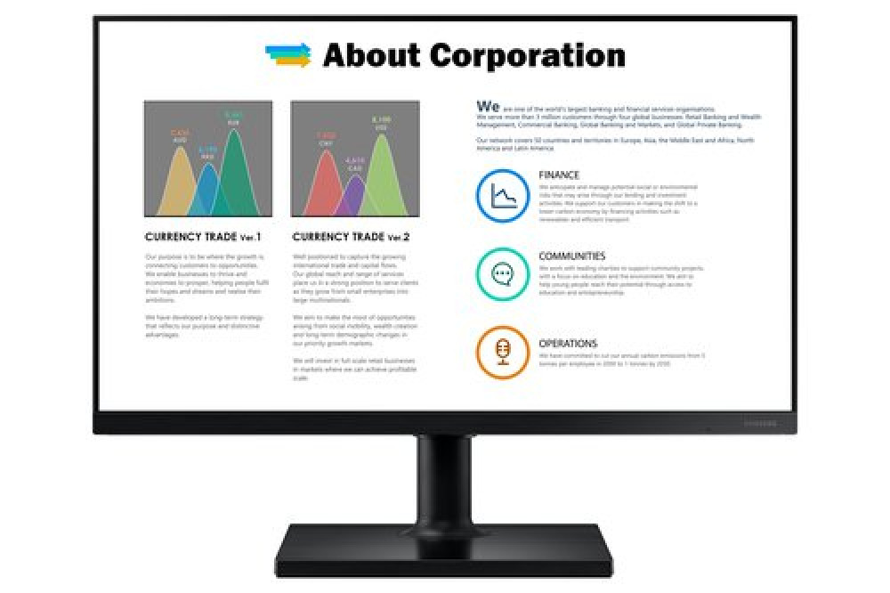 SAMSUNG T45F 24IN FHD MONITOR