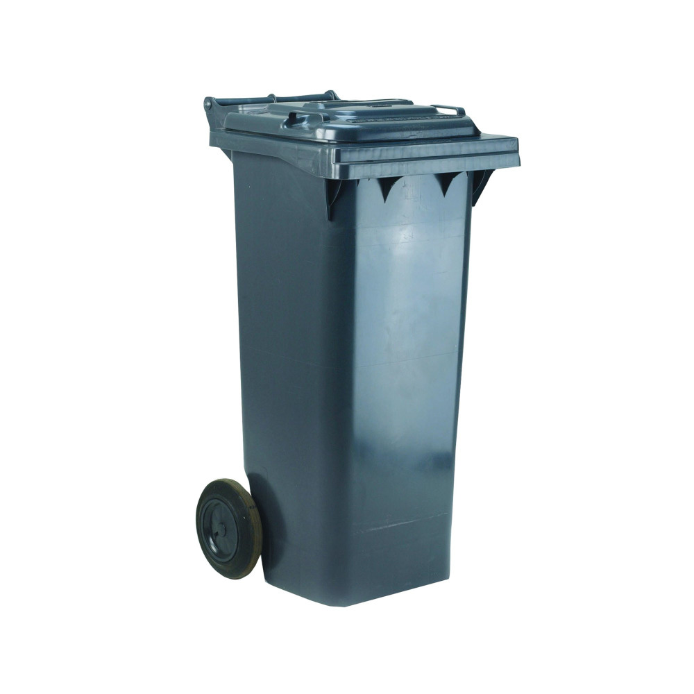2 WHEEL REFUSE CONTAINER GREY 240L