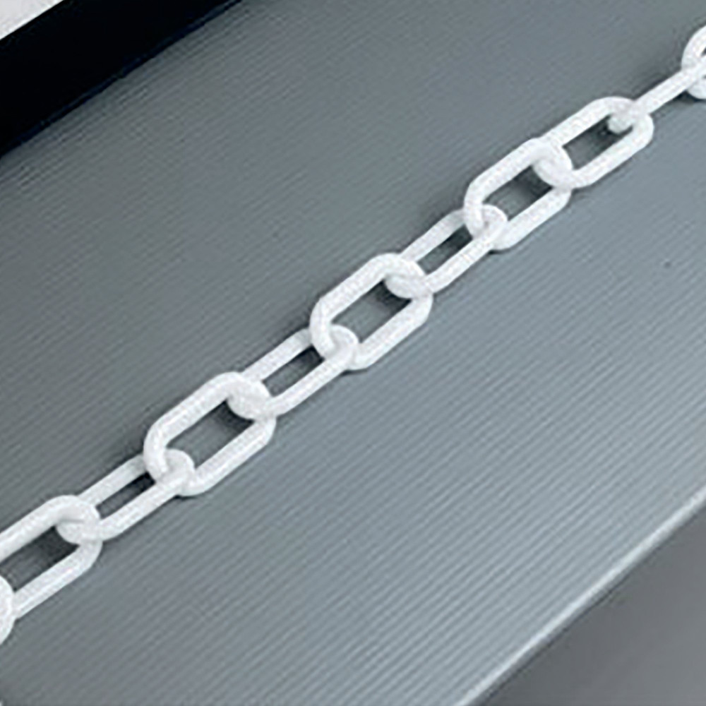 25M 8MM THCK PLAS CHAIN WHT 360077