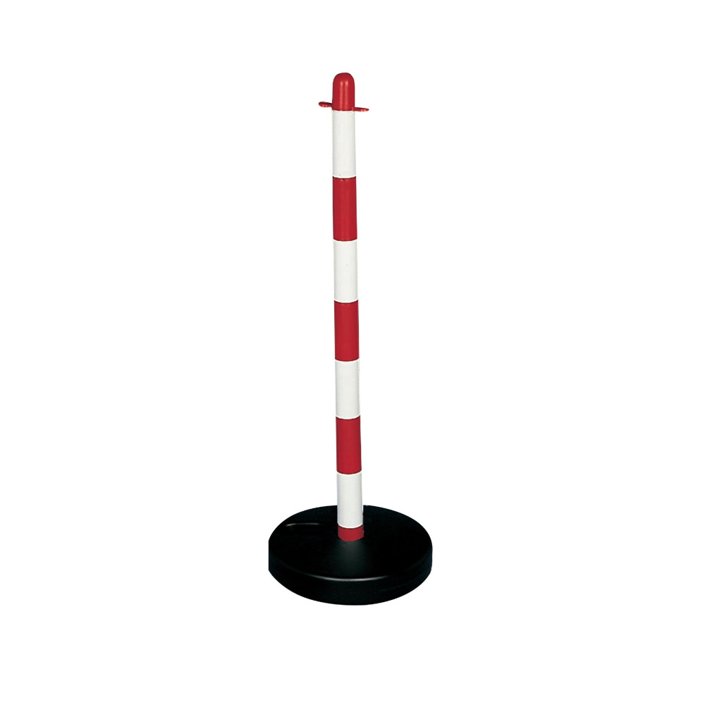 FREESTANDING POST/BASE WT/BK 372388