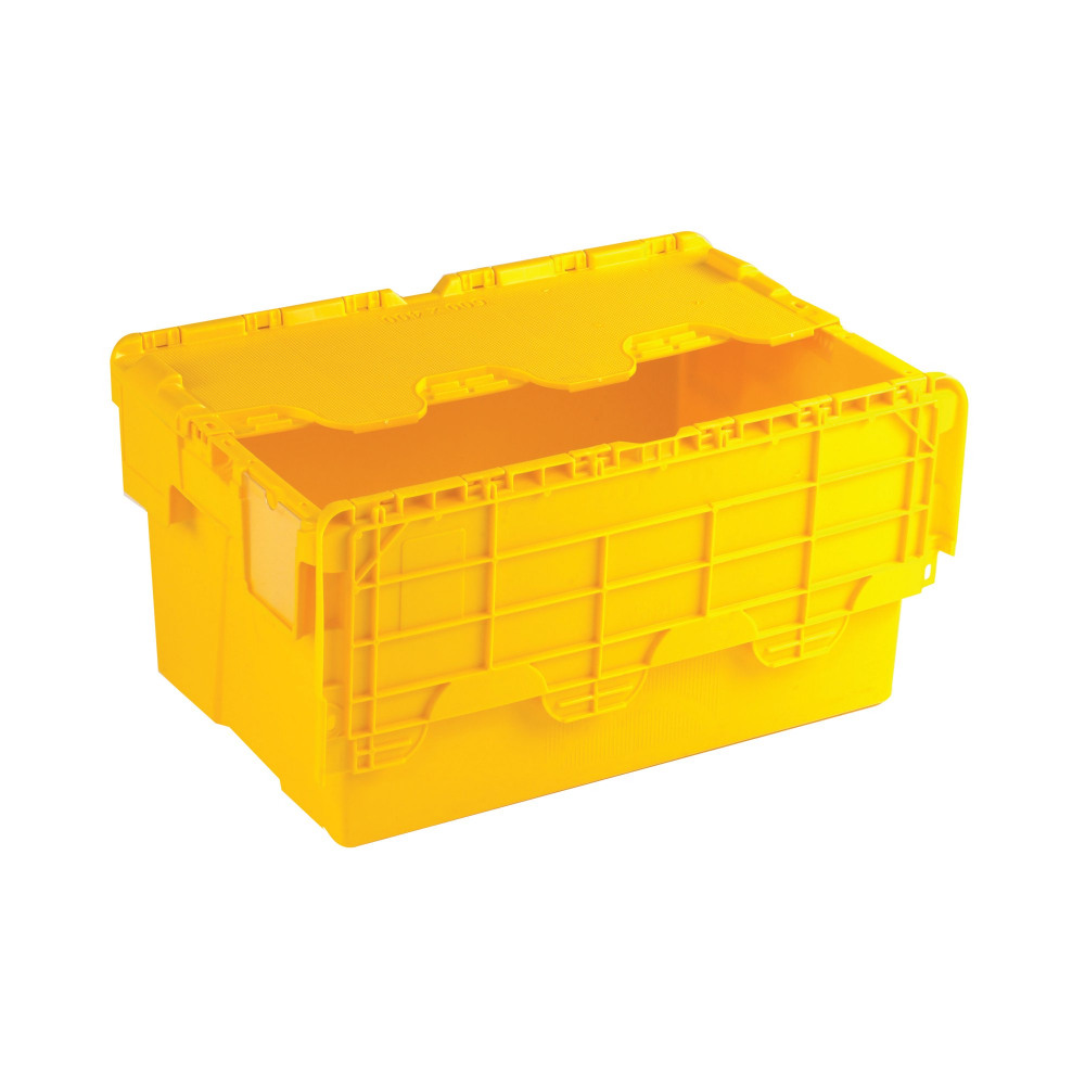 ATTACHED LID CONTAINR 54L YLW 375817