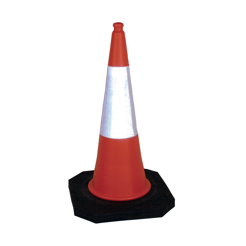 FD 2 PART TRAFFIC CONE 1000MM
