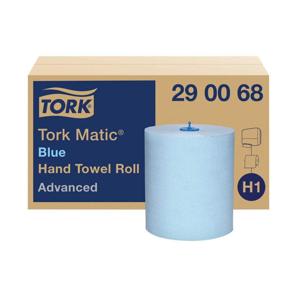 SCA TORK BLUE HAND TOWEL ROL 2PLY P6