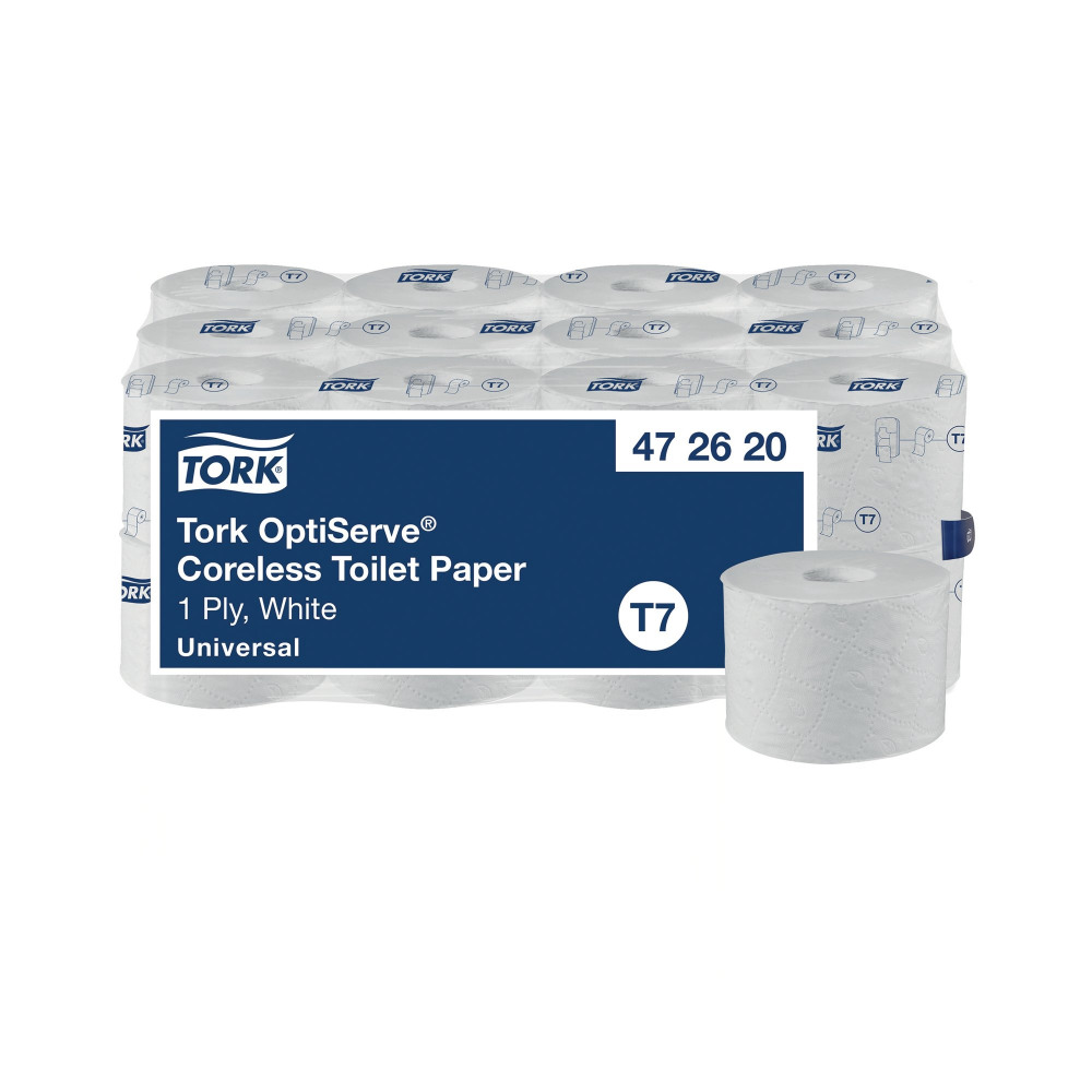 OPTISERVE CORELESS TOILET PAPER PK24
