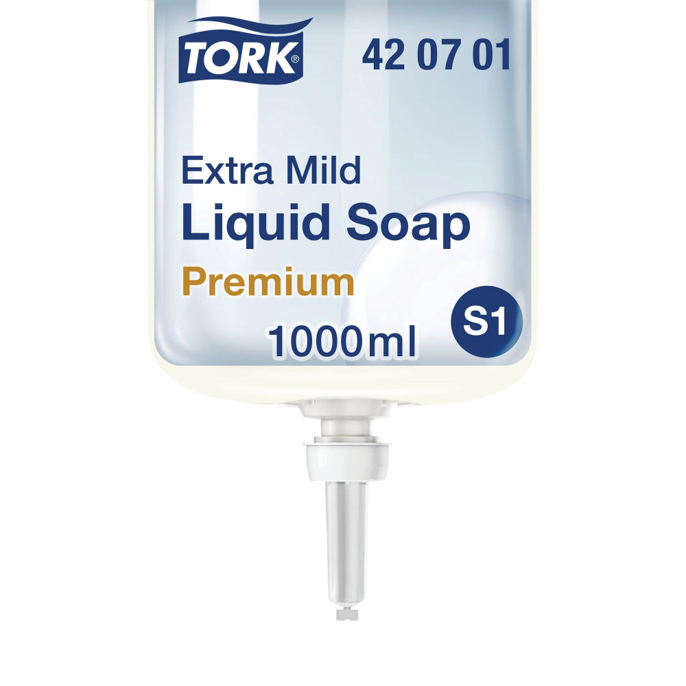 TORK S1 PREM SOAP LIQ EX MILD PK6 4