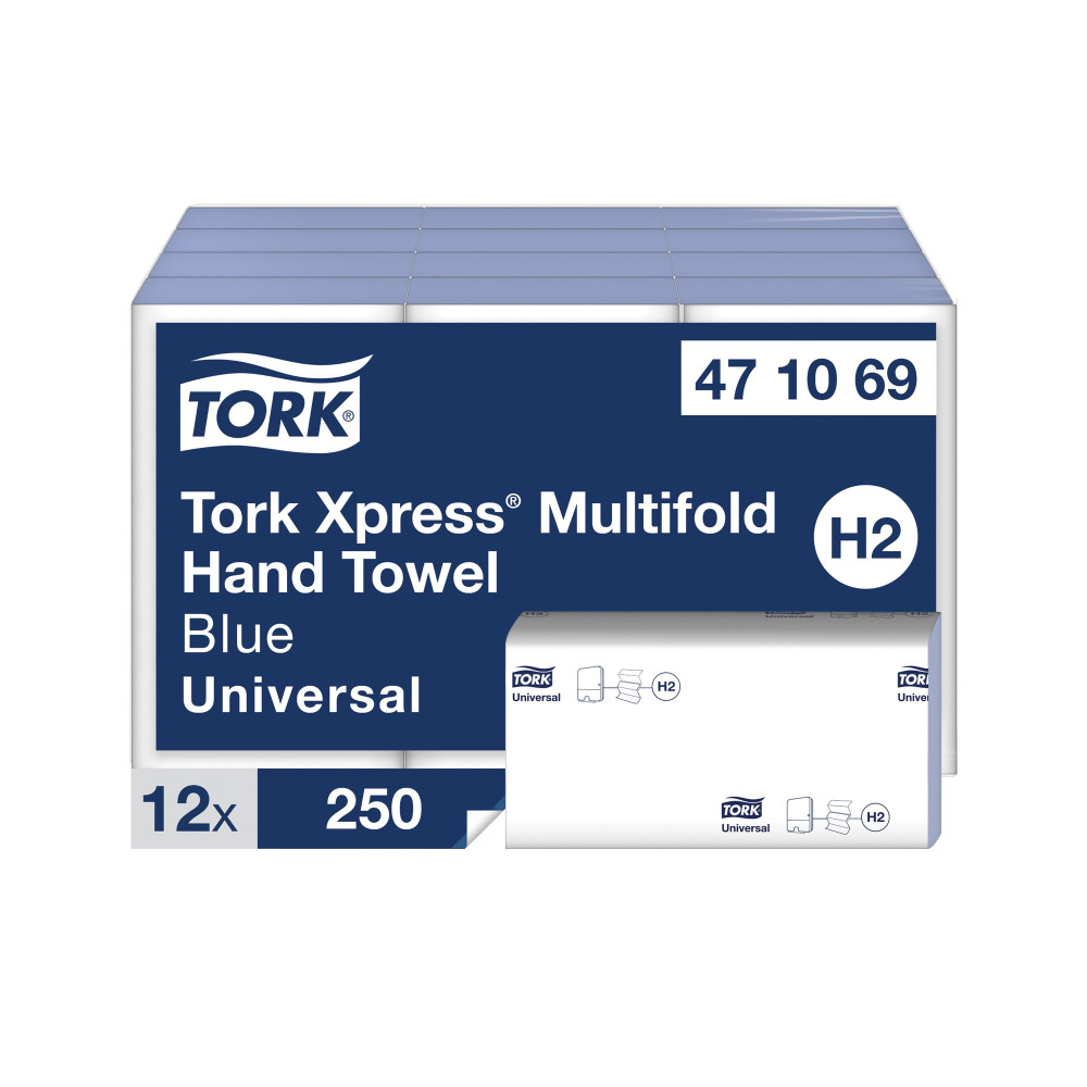 XPRESS MULTIFOLD HAND TOWEL H2 PK12