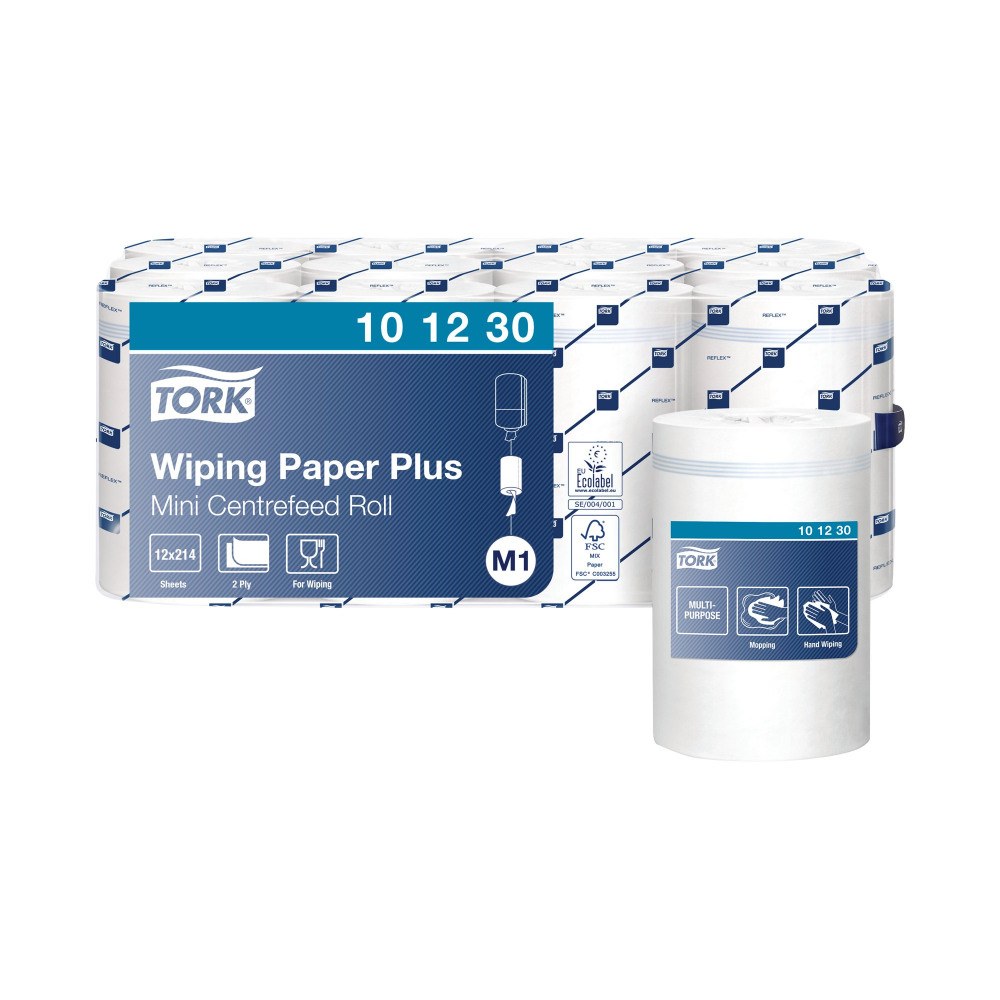 TORK PK12 ADV WIPR MINIROLL 2PLY