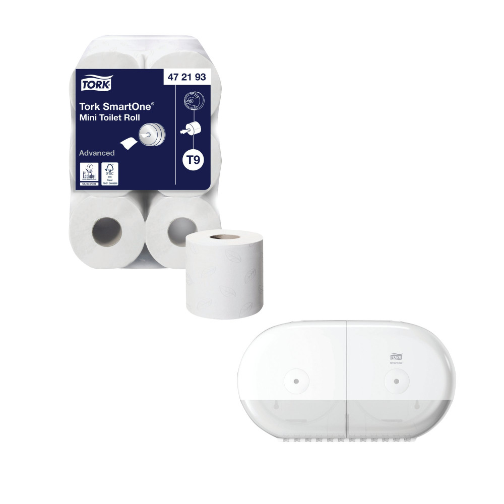 TORK SMARTONE TLT ROLL PK12 FOC DISP