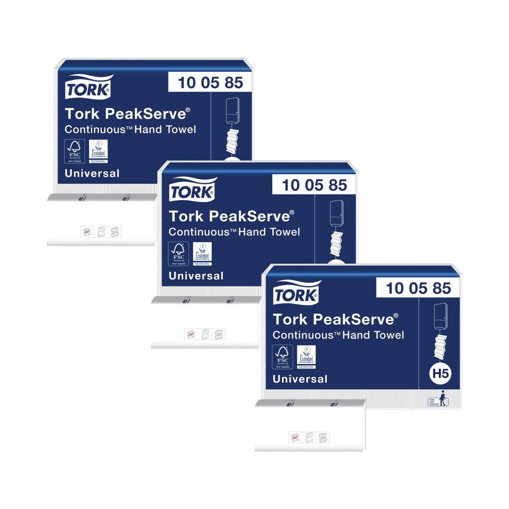 TORK PEAKS CONT HND TWL PK12 3FOR2