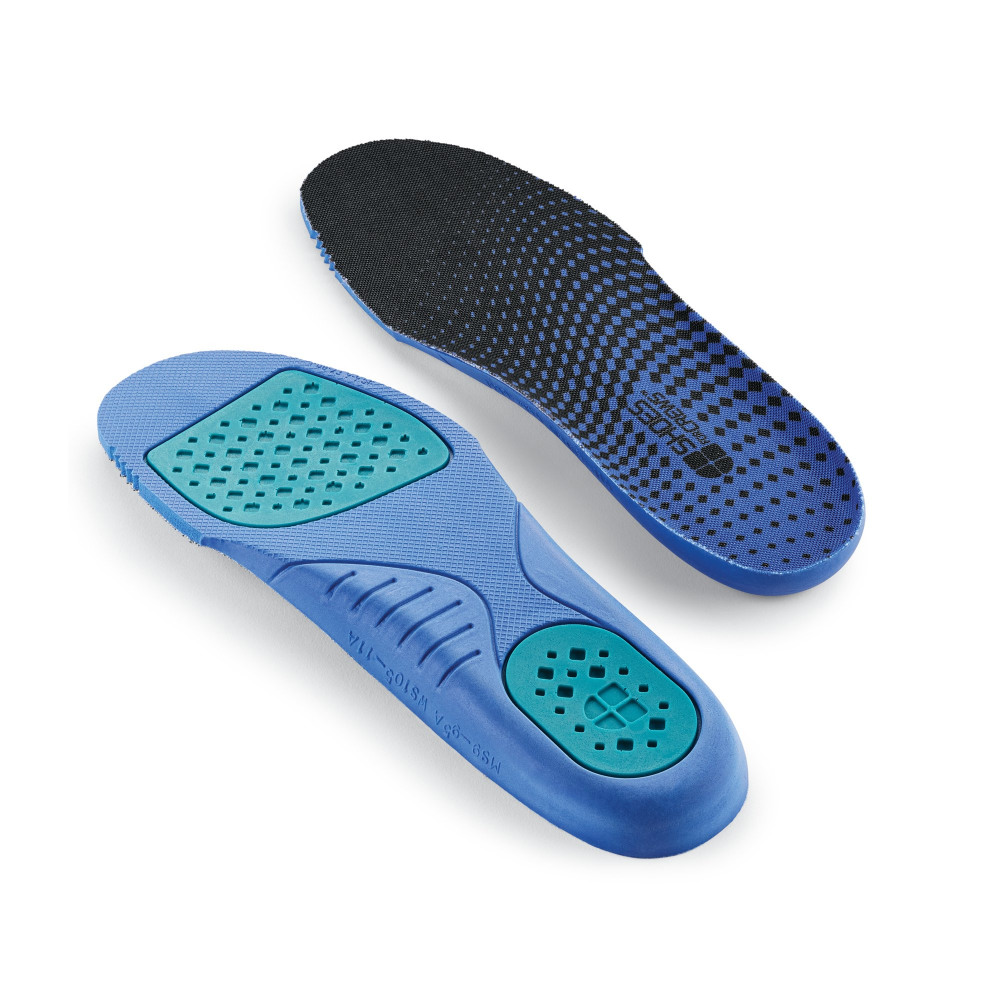 COMFORT INSOLE + GEL PADS BLUE 11