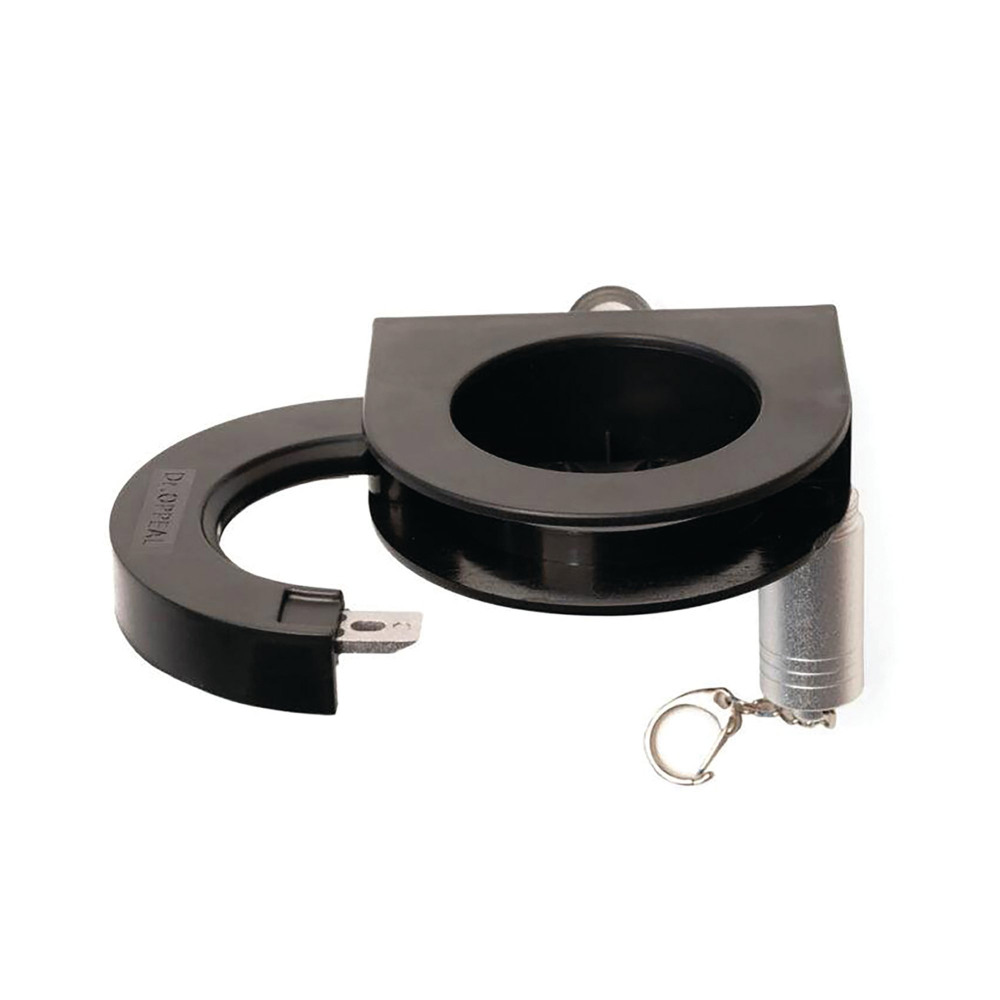 M SYSTEM BLACK SINGLE BRACKET PK2