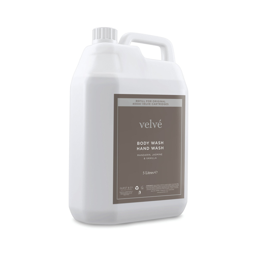 VELVE BODY HAND WASH RFL W/PUMP PK2
