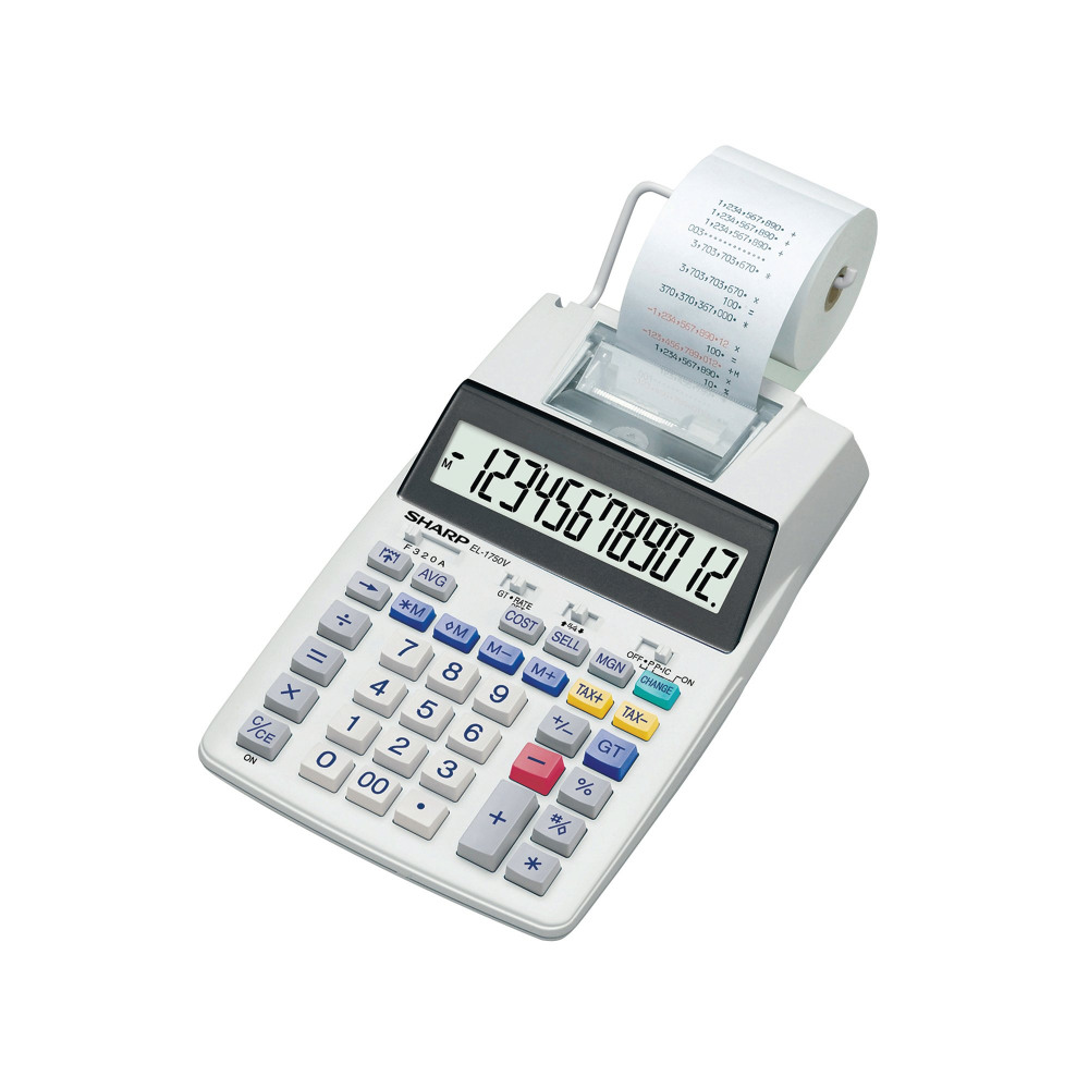 SHARP EL1750V PRINTING CALCULATOR