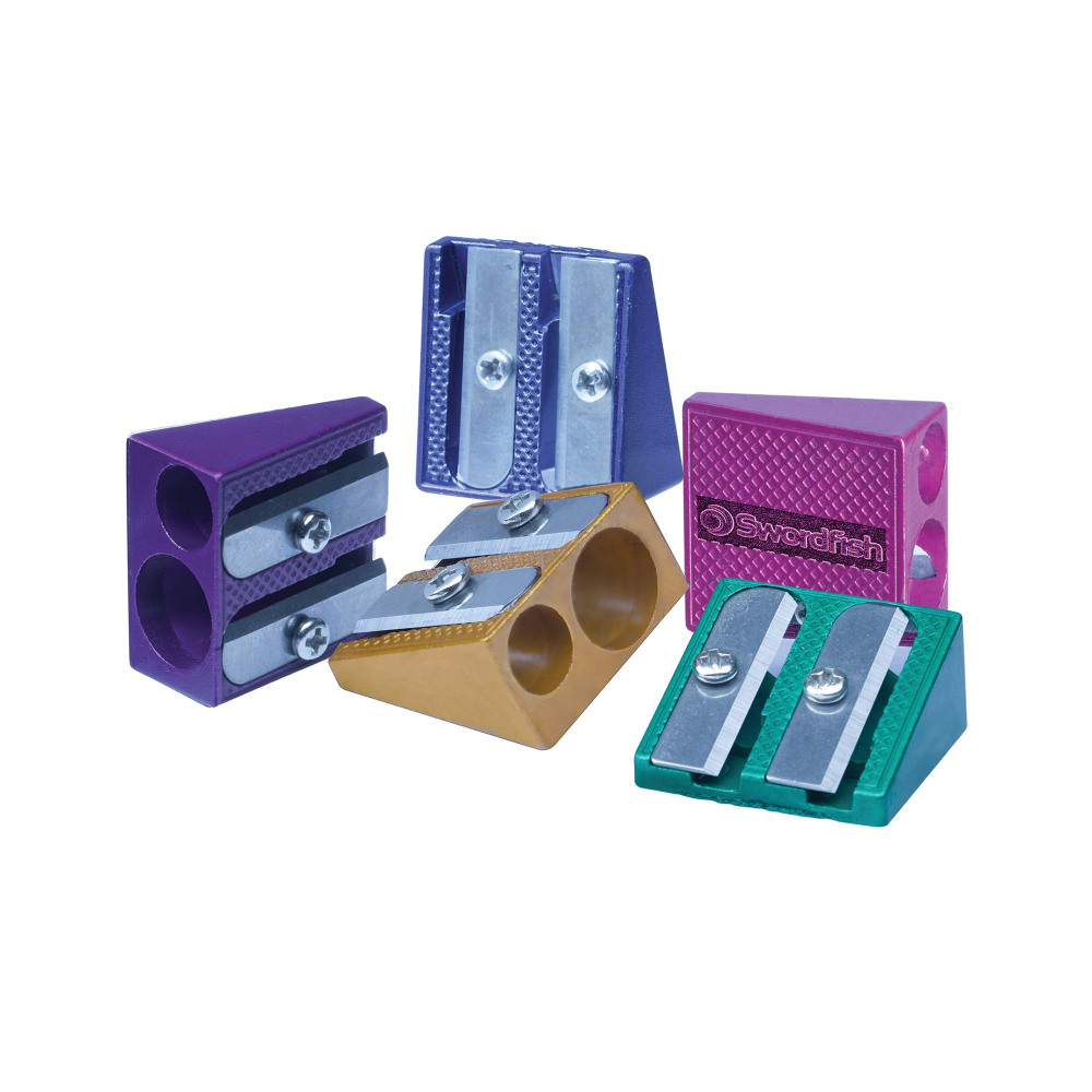 DOUBLE MET WEDGE SHARPENER AST PK20