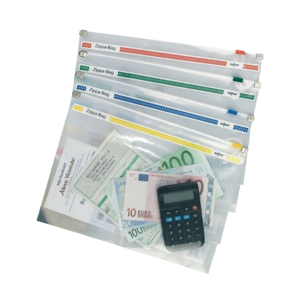 SNOPAKE ZIPPA BAG A4 AST PK25