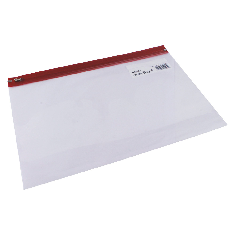 SNOPAKE ZIPPA BAG A4 PLUS RED PK25