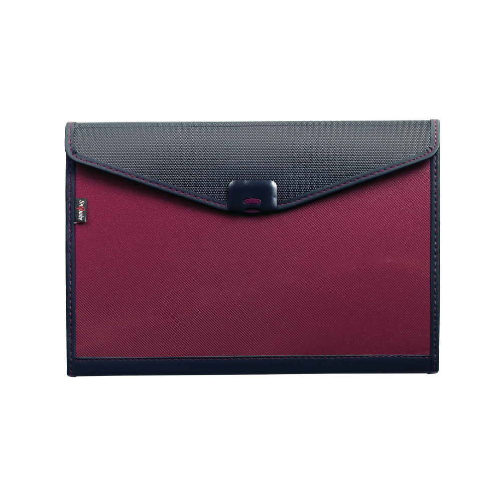 ZEON ORGANISER 13-PART FOOLSCAP RUBY
