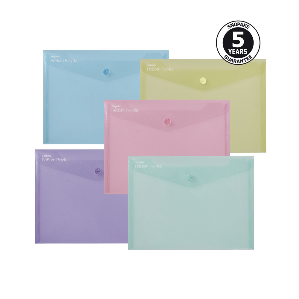 SNOPAKE REBORN POLYFILE A5 AST PK5