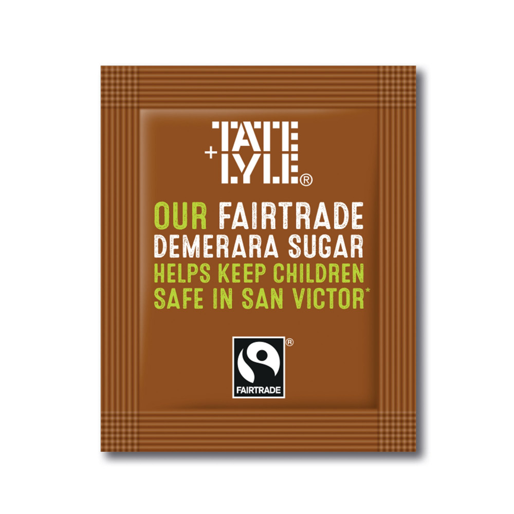 TATE LYLE BRN SUGAR SACHETS PK1000