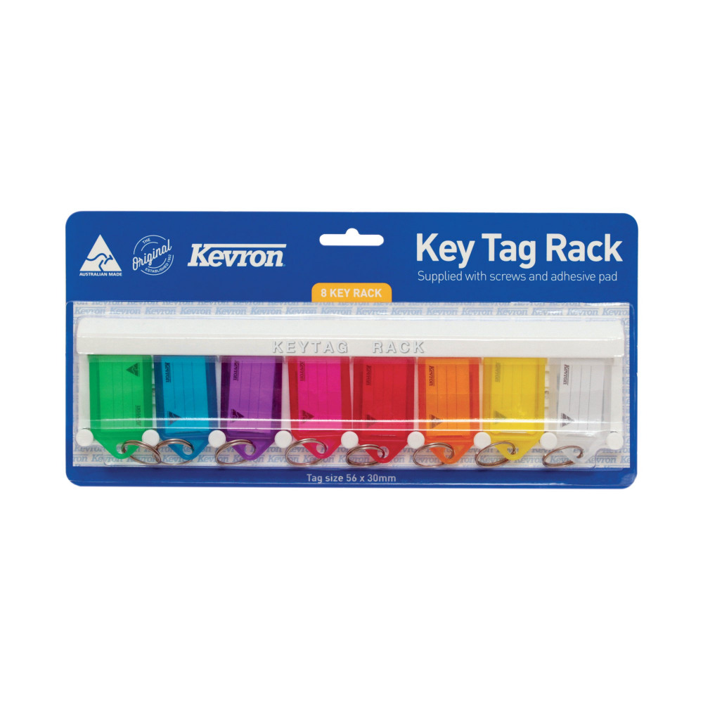 KEVRON STANDARD KEY TAGS AST PK8