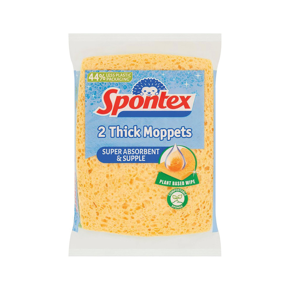 SPONTEX THICK MOPPETS SPG AST COL P2