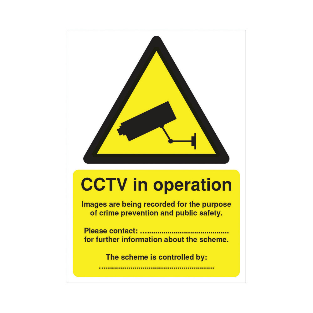 SIGNSLAB A5 DPA COMPLIANT CCTV S/A