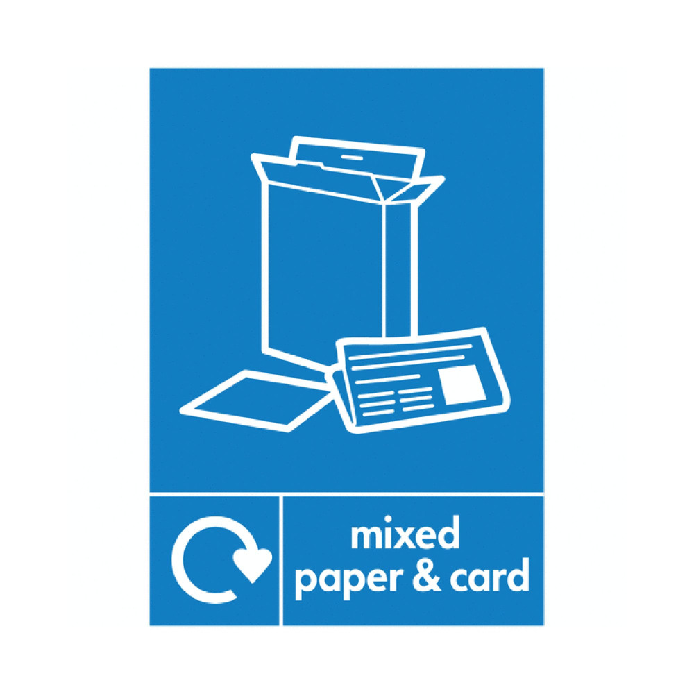 A5 SIGN MIXED PAPER AND CARD PK5