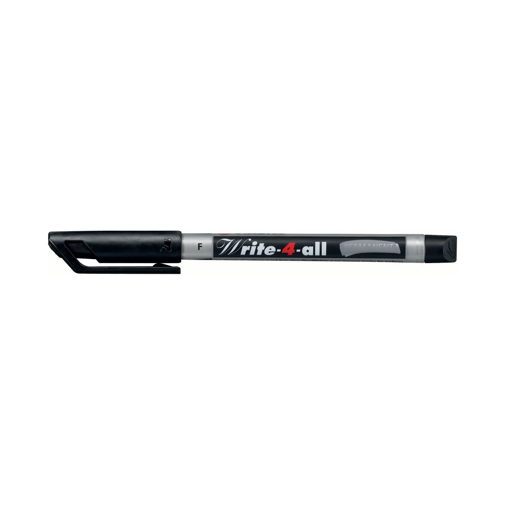 STABILO WRITE4ALL PERM MKR BLK PK10