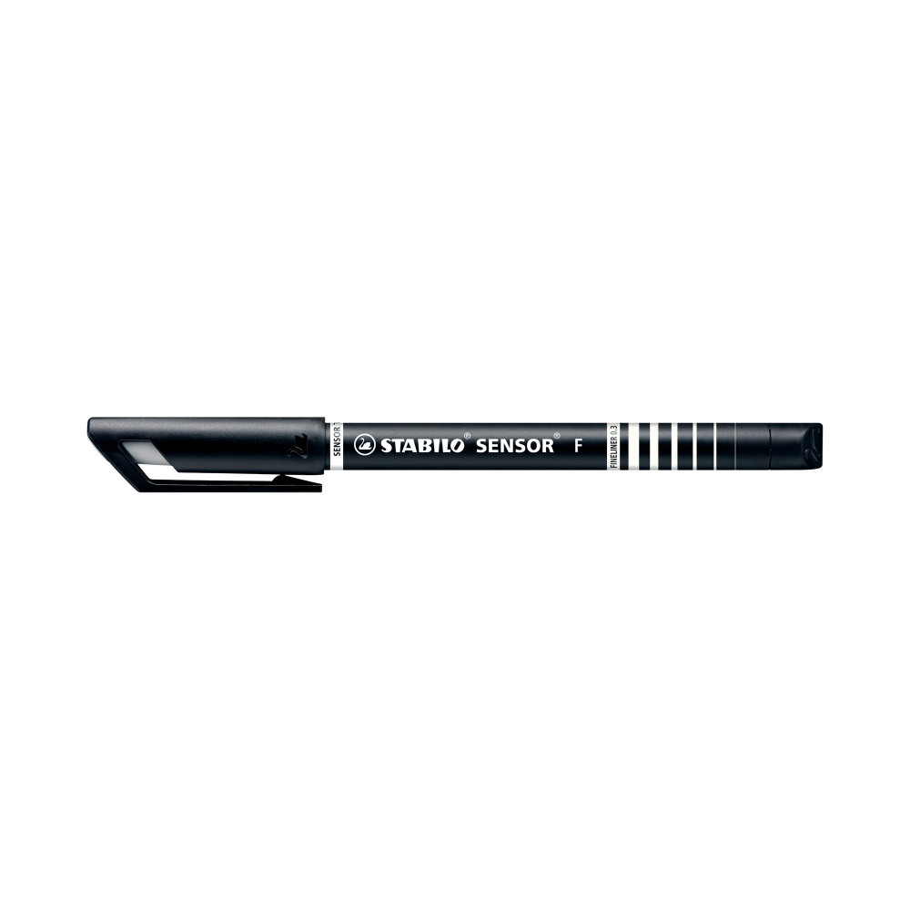 STABILO SENSOR CUS TIP FLNR BLK PK10