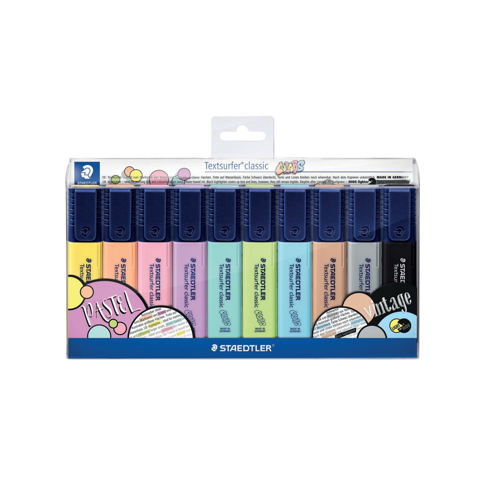 STAEDTLER TEXTSURFER CLASSIC PK10