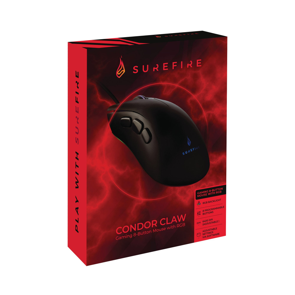 SUREFIRE CONDOR CLAW GAMING MOUSE SUREFIRE CONDOR CLAW GAMING MOUSE