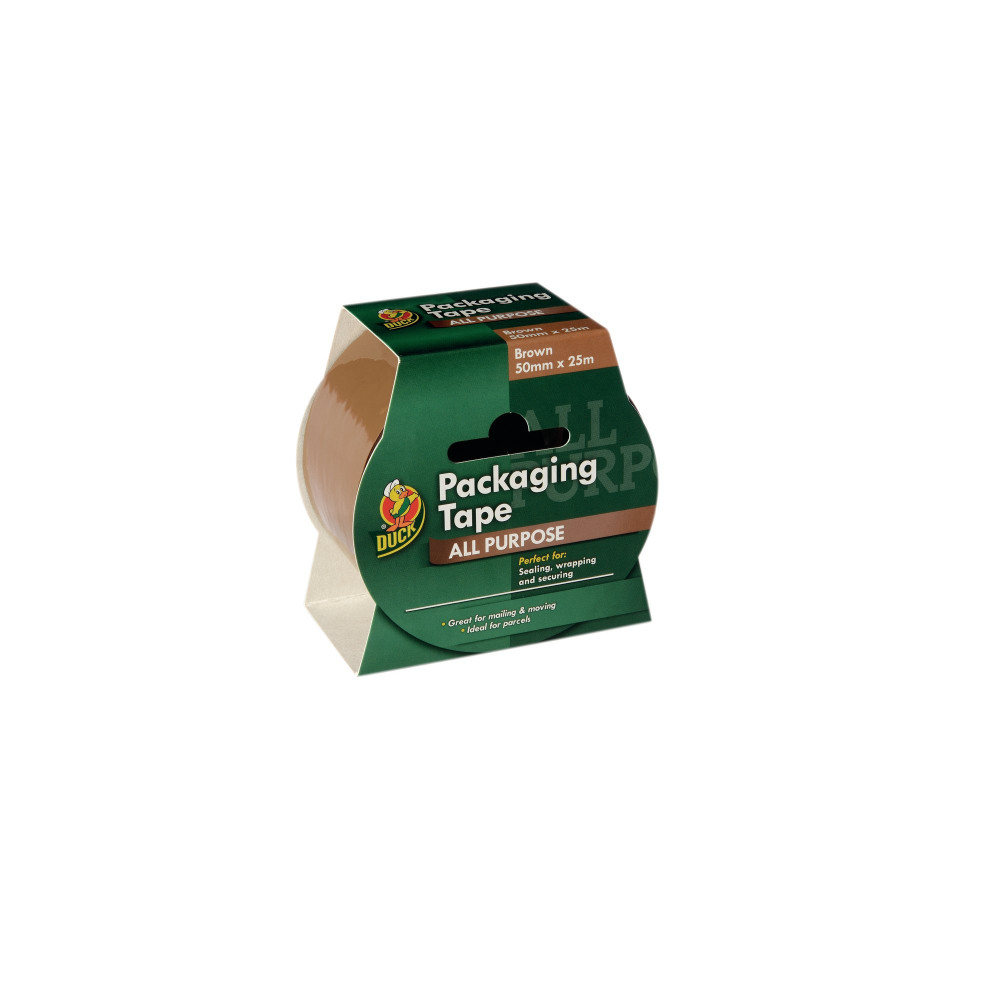 DUCKTAPE PKGG TPE 50MMX25M BRN PK6