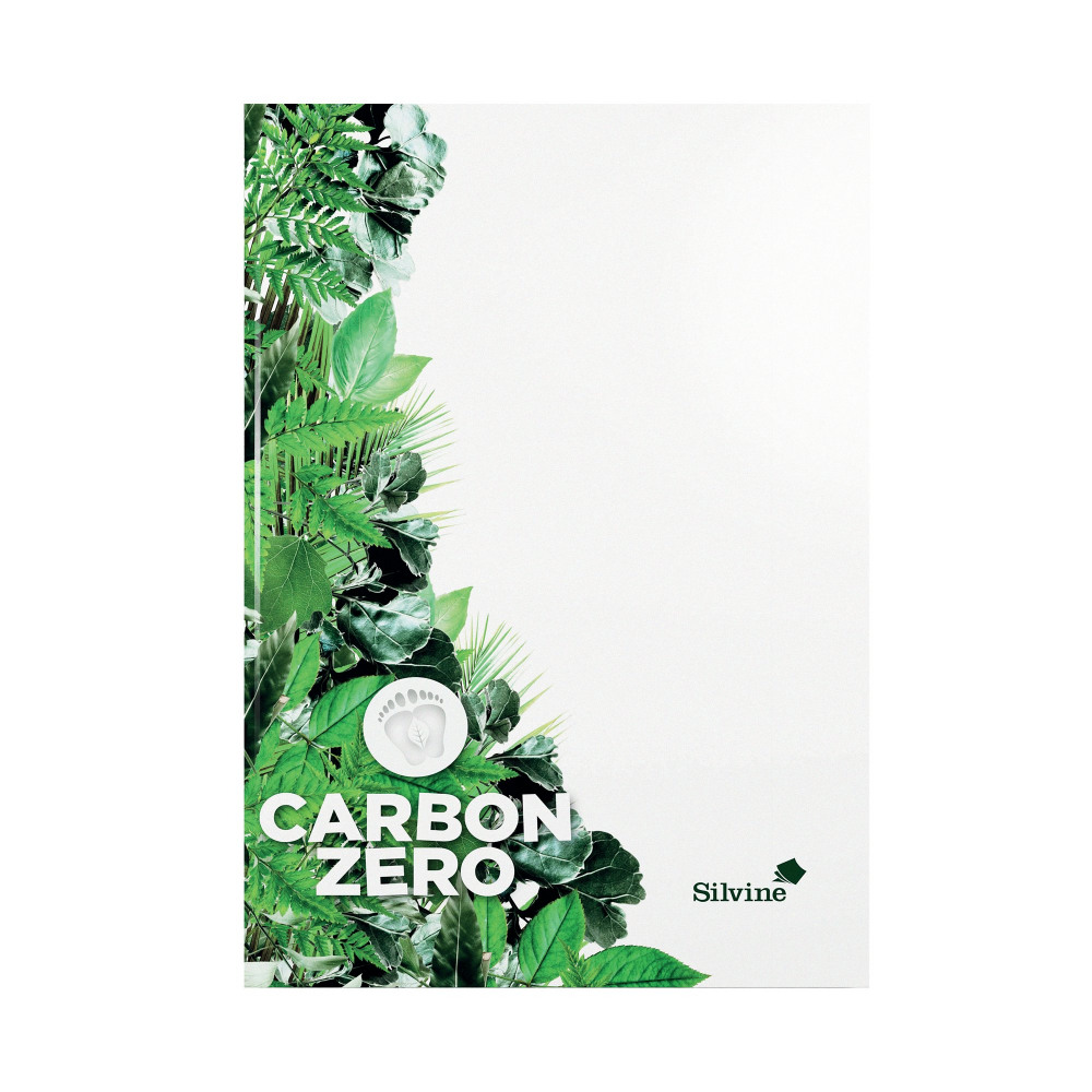 SILVINE PREM CARBON 0 NOTEBK 120P A4