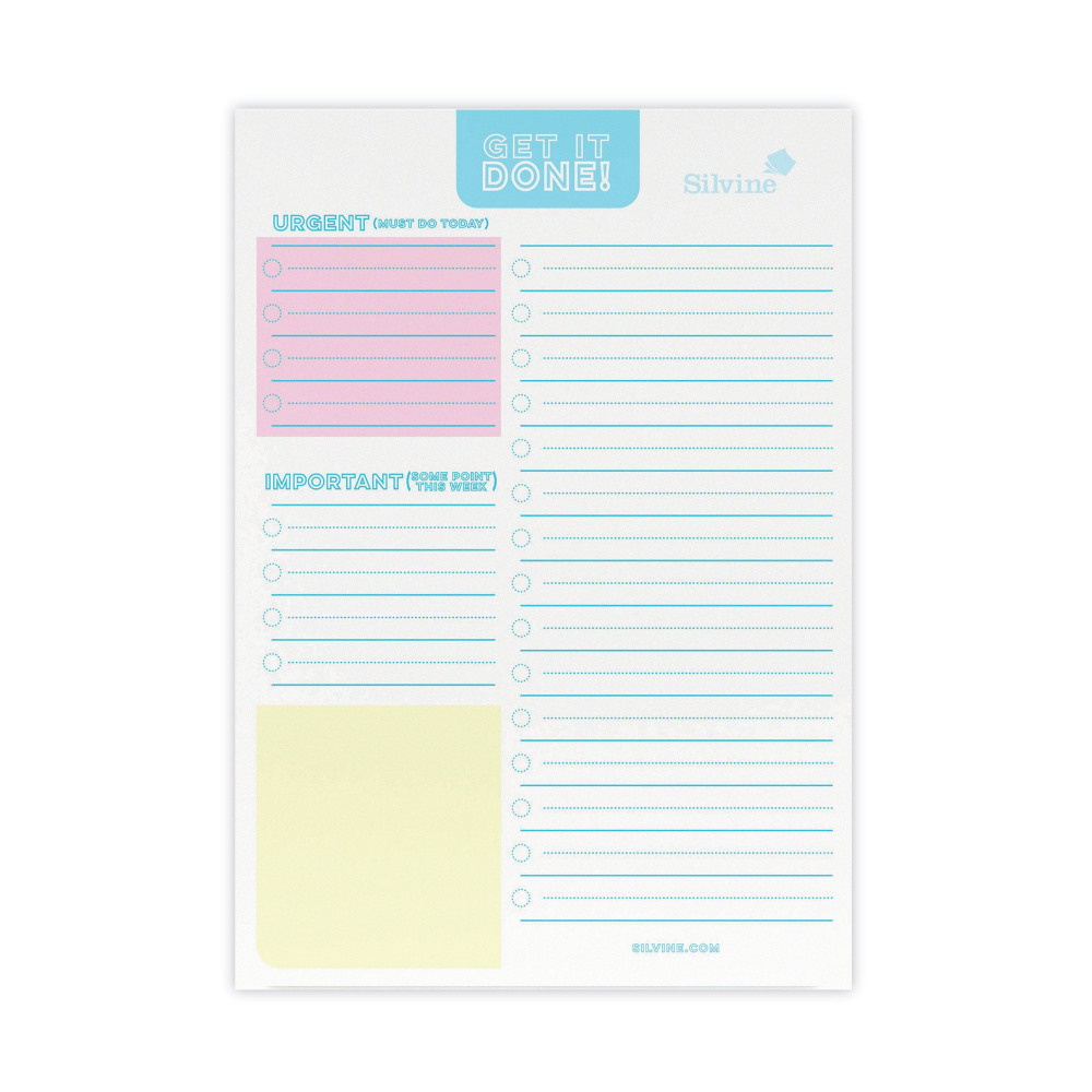 SILVINE LUXPAD THINGS TO DO PAD A5