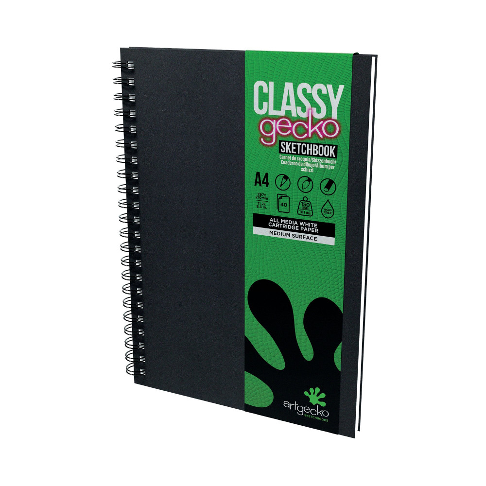 CLASSY GECKO WBND SKCHBK A4 POR 40SH