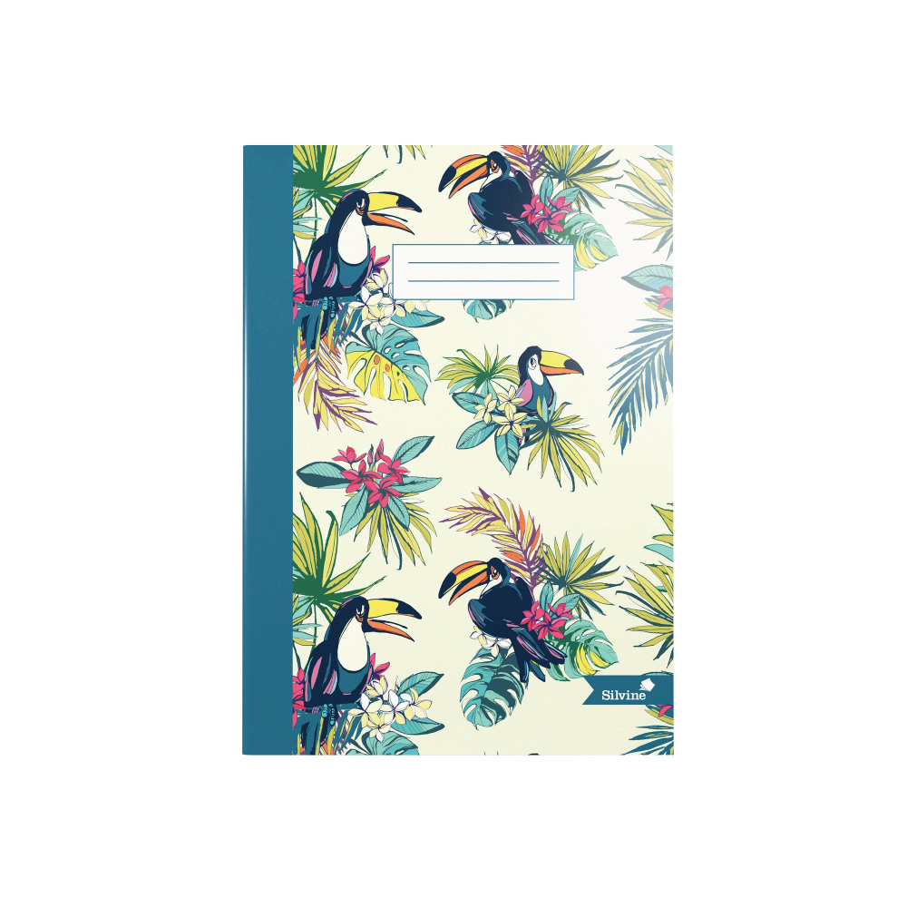 SILVINE CBND NBOOK A4 4 DESIGNS PK12