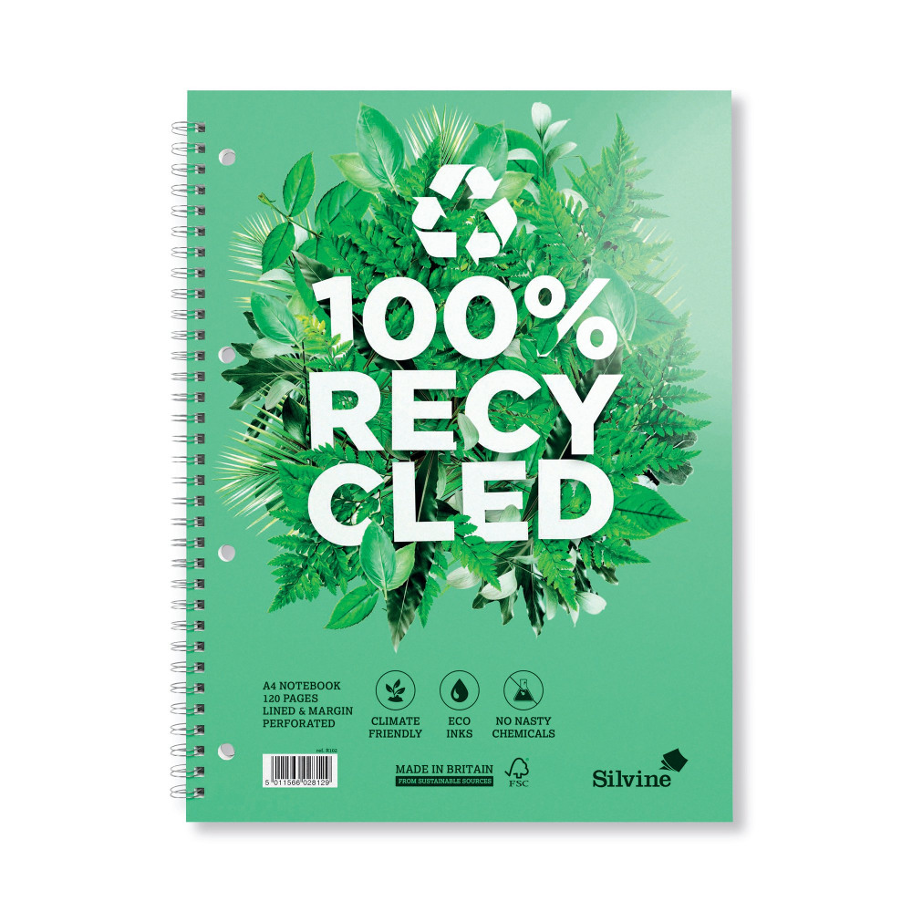 SILVINE PREM RECYCLD A4 WBND NBK PK5