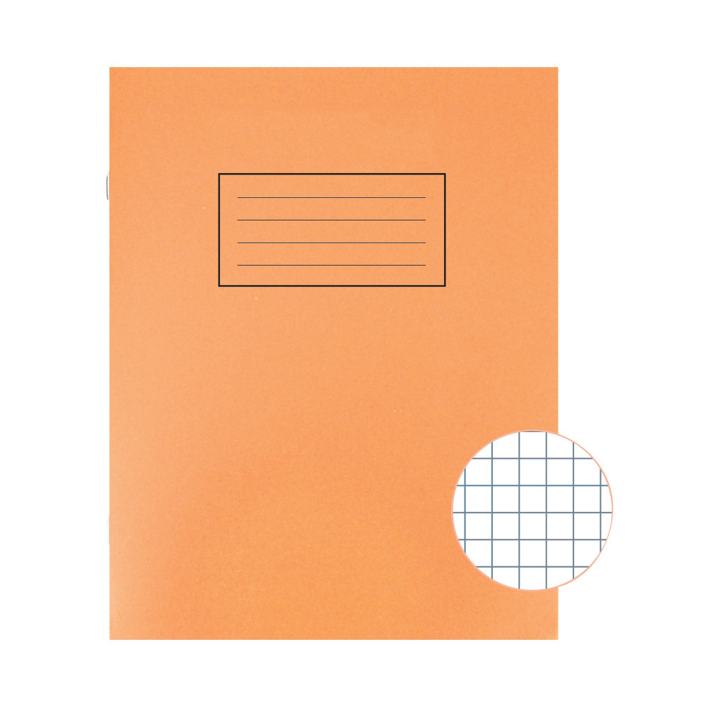 SILVINE 9X7 EX BOOKS 5MM SQ ORG PK10